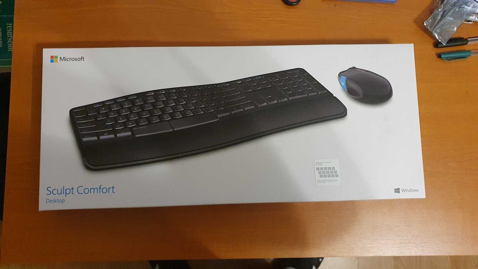 Kit Tastatura + Mouse Microsoft Sculpt Comfort Desktop, Wireless,Negru