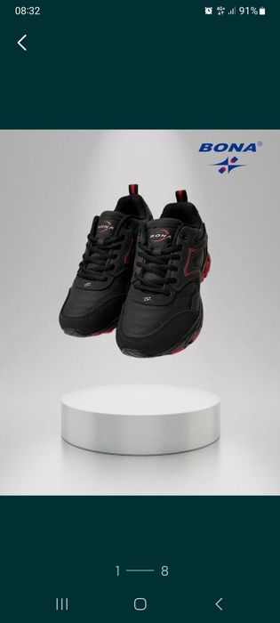 Женские кроссовки фирмы "BONA " 37,5размер. Новые.Сапоги "Каджилы"