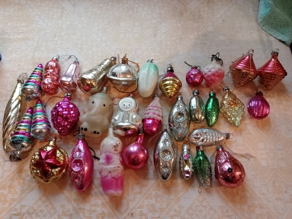 Ёлочные игрушки СССР