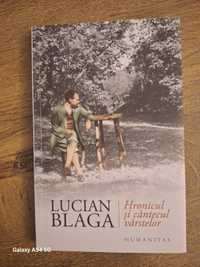 Hronicul si cantecul varstelor de Lucian Blaga ediura Humanitas
