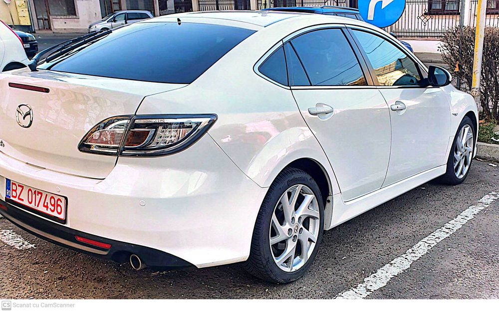Mazda 6 inmatriculat alb perlat Facelift