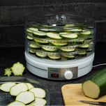 Deshidrator, uscator de alimente cu ecran digiral Led, 5 tavi, 350 W,