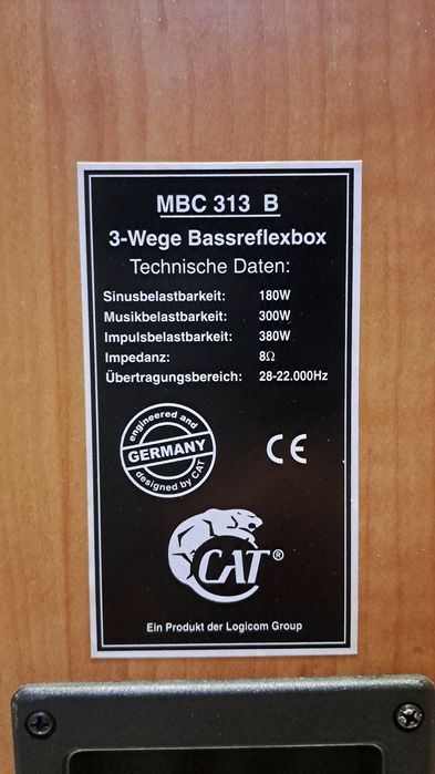 Тонколони  CAT MBC313