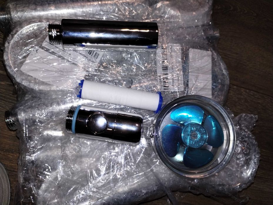 Душ.Турбо лейка масайна  за душа.С перки,