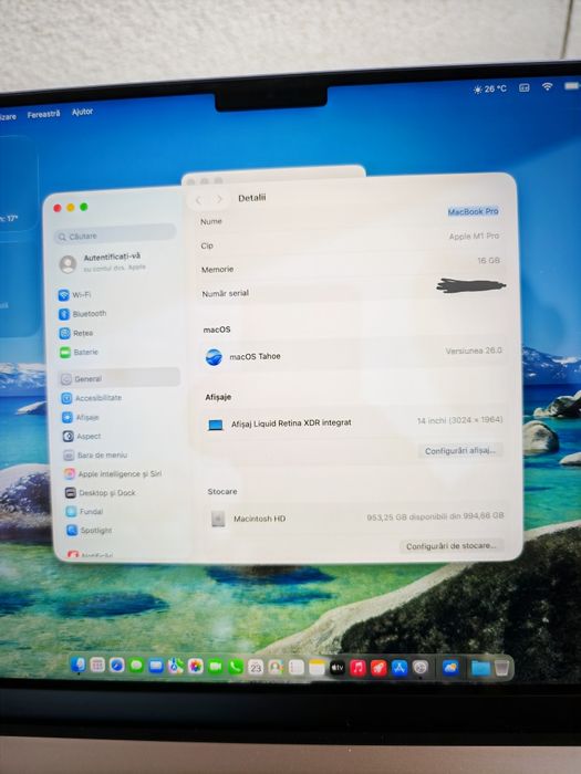 Vând MacBook Pro 14 inch, 2021 impecabil