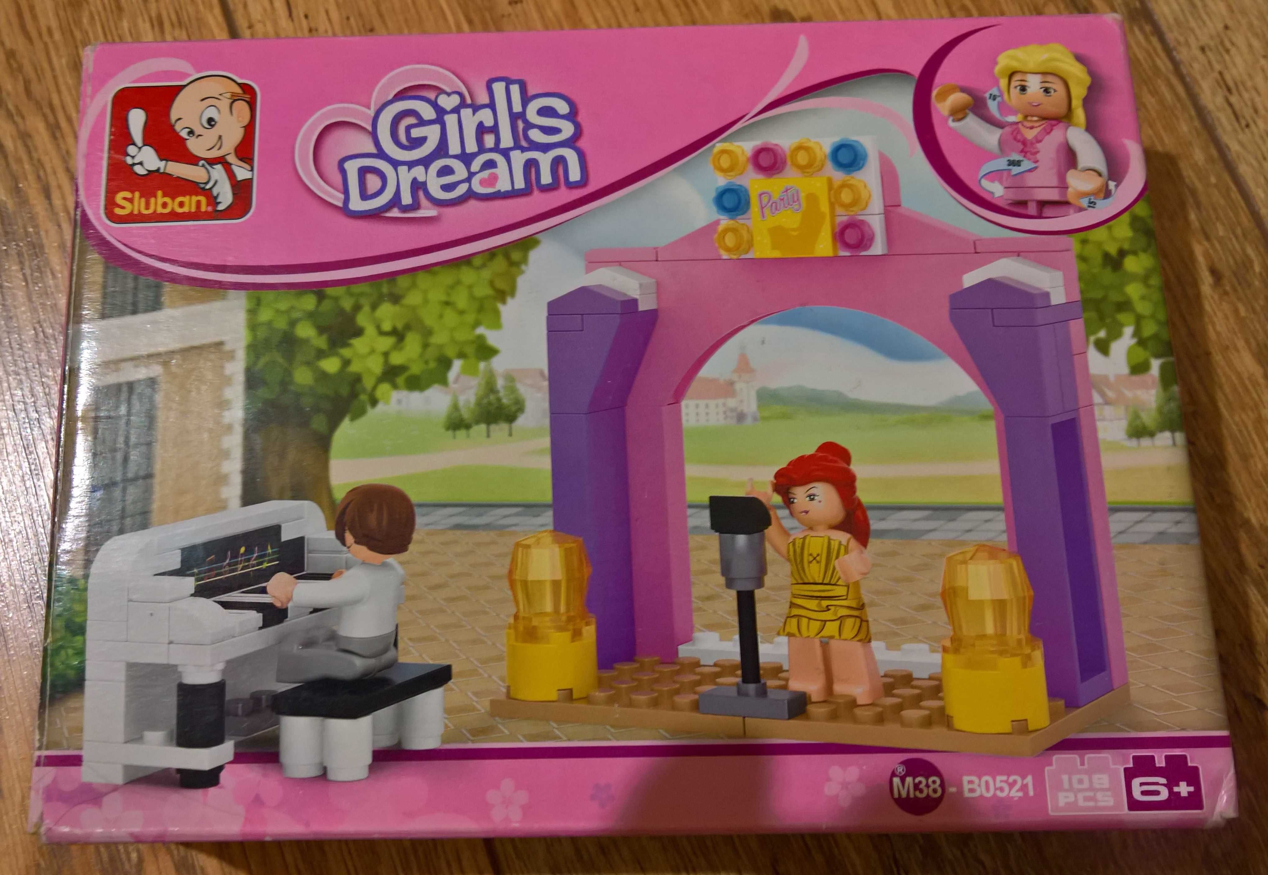 Set Sluban Girl's Dream- Scena/108piese/compatibil Lego