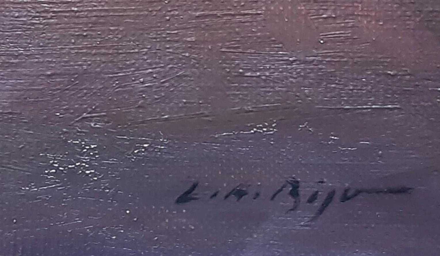 Leon Biju, Ulei pe pânză, Semnat, Dimensiuni 50 x 70 cm