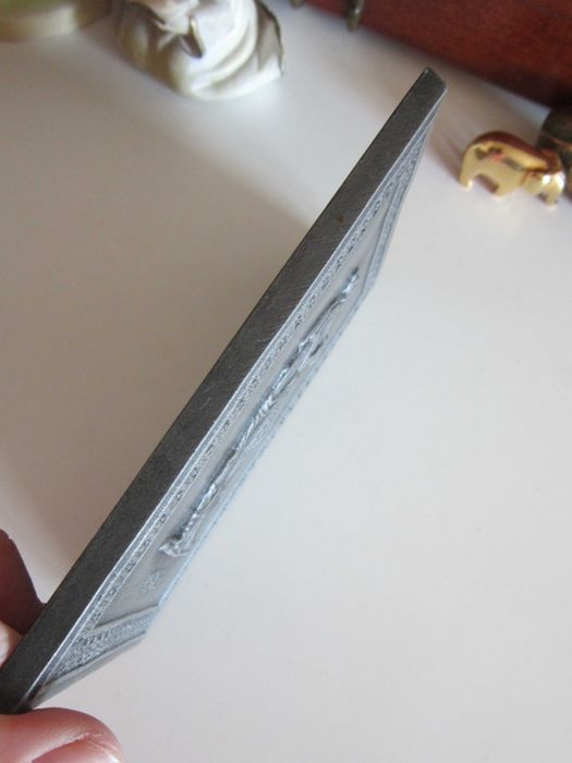 cadou rar Art Noveau fonta Buderus 1983 Germania Muza dansului,muzicii