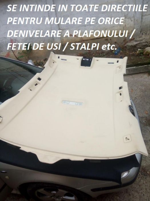 MATERIAL plafon auto CREM / BEJ ! Fete de usi AUTO ,Tapiterie stofa !