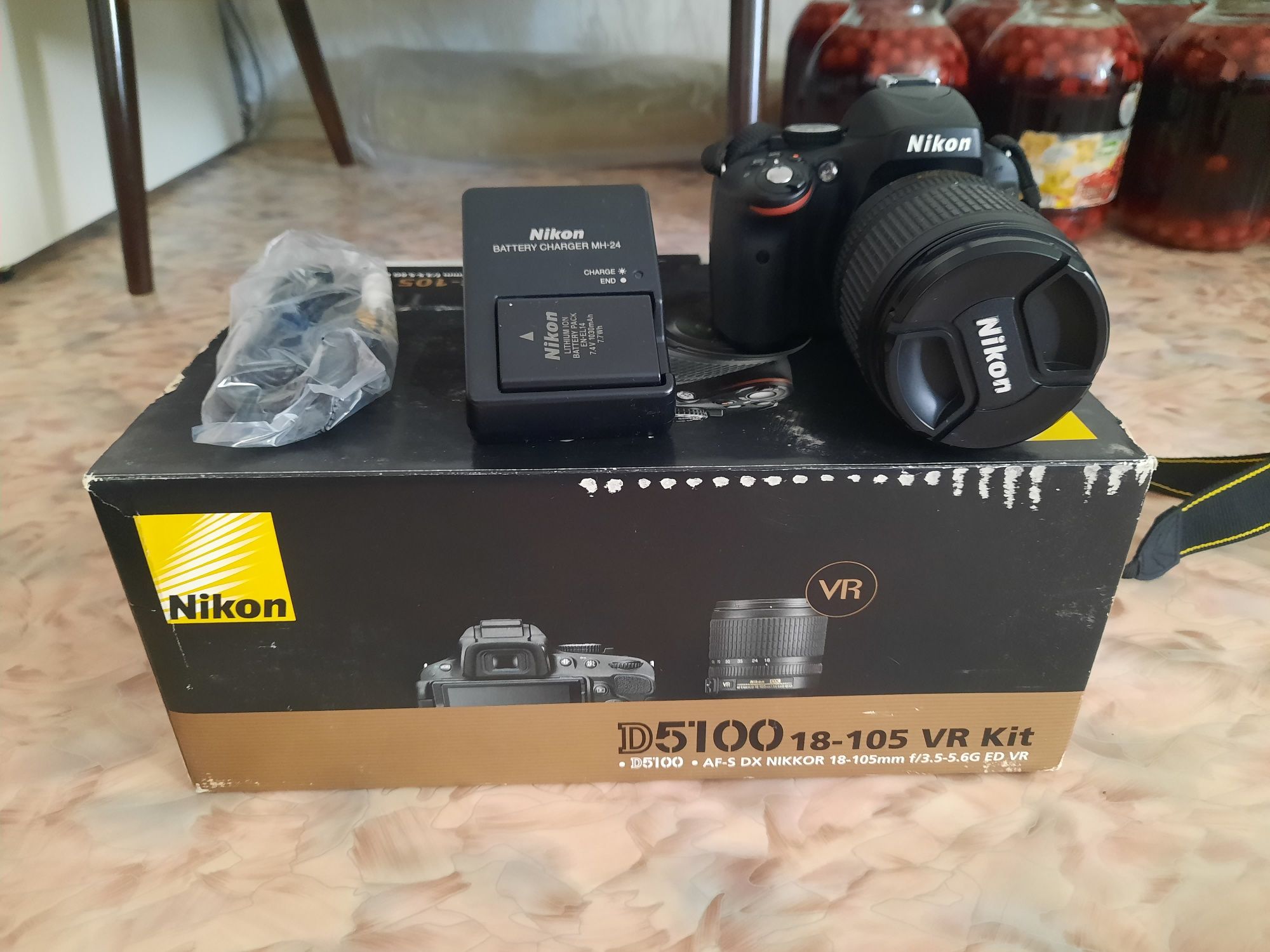 Фотокамера Nikon D 5100 цифровой фотоаппарат с видеокамерой