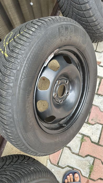 Roti iarna Dacia Duster 2 jante tabla anvelope iarna