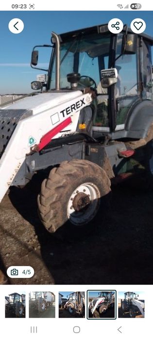 Închiriez buldoexcavator terex