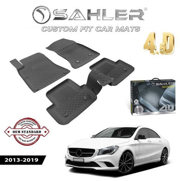 Гумени Стелки Sahler 4.5D за Мерцедес Cla C 117 / от 2013-2018г.