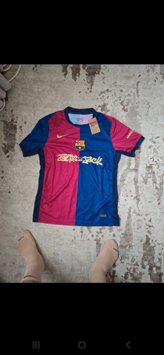 Barca x Travis Scott tricou L