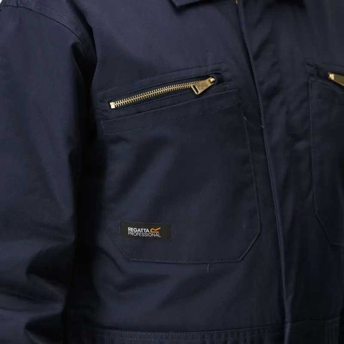 Акция !!! Мъжки зимен ватиран работен гащеризон RETRJ515R