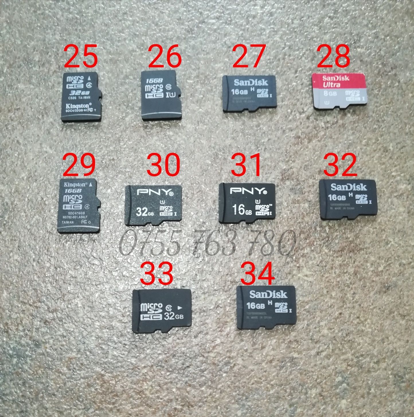Micro SD hc 8/16/32GB și MMCM 2gb