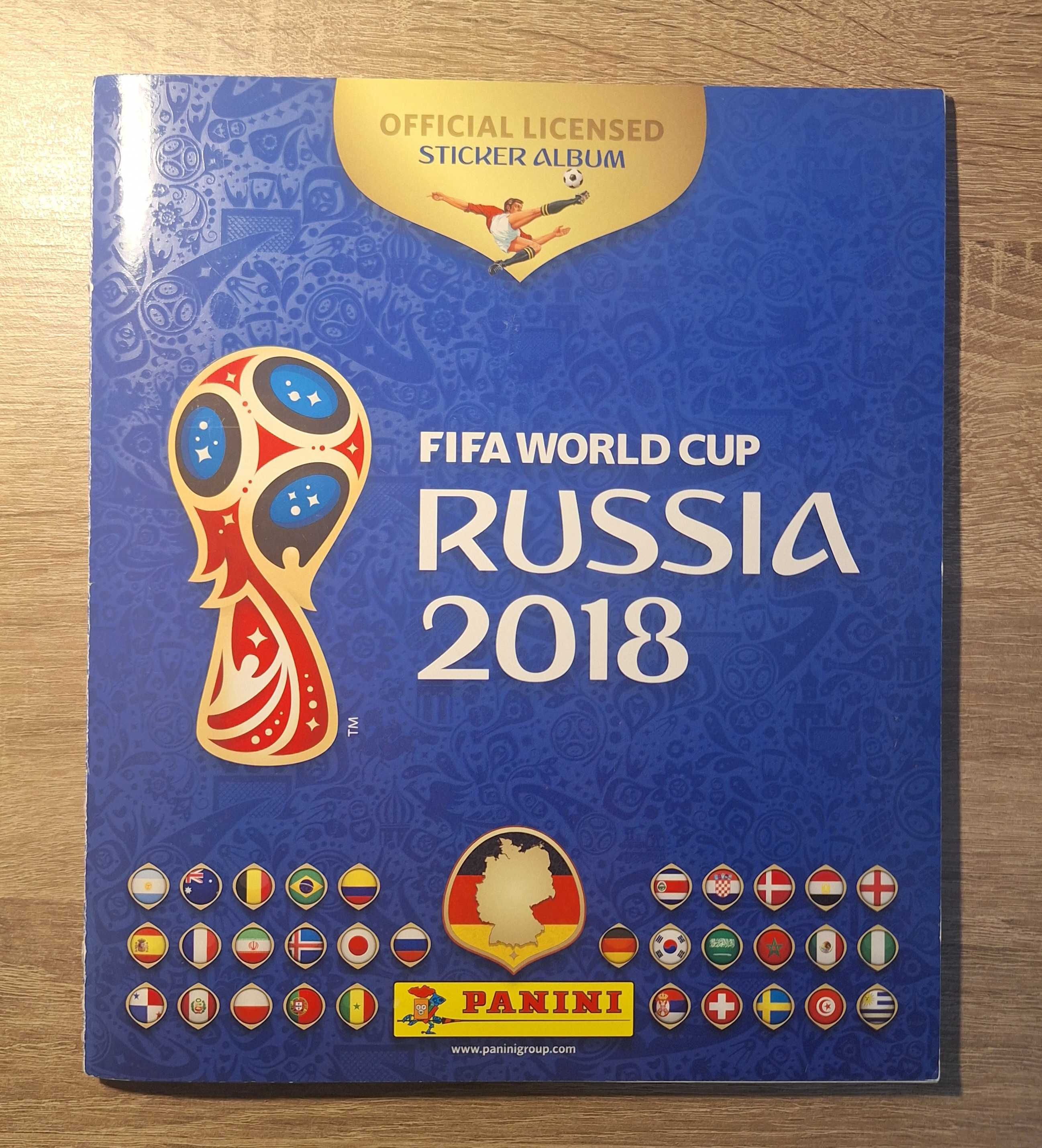 Попълнен Албум Панини Русия 2018