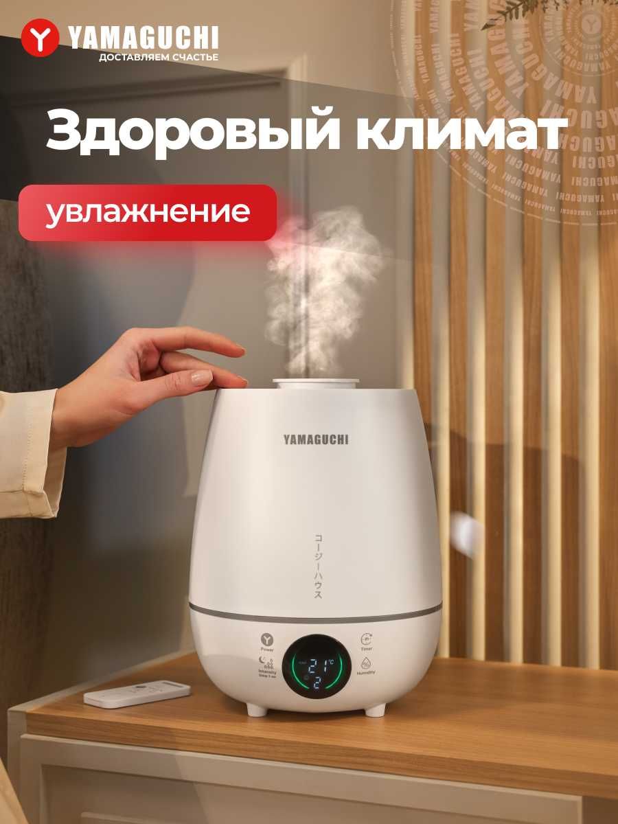 Увлажнитель воздуха
Yamaguchi Cloud
На восьмом небе от чистоты воздуха