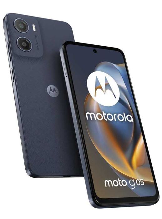 Мобилен телефон Motorola moto g05, две SIM карти, 64GB, 4GB RAM, 5200