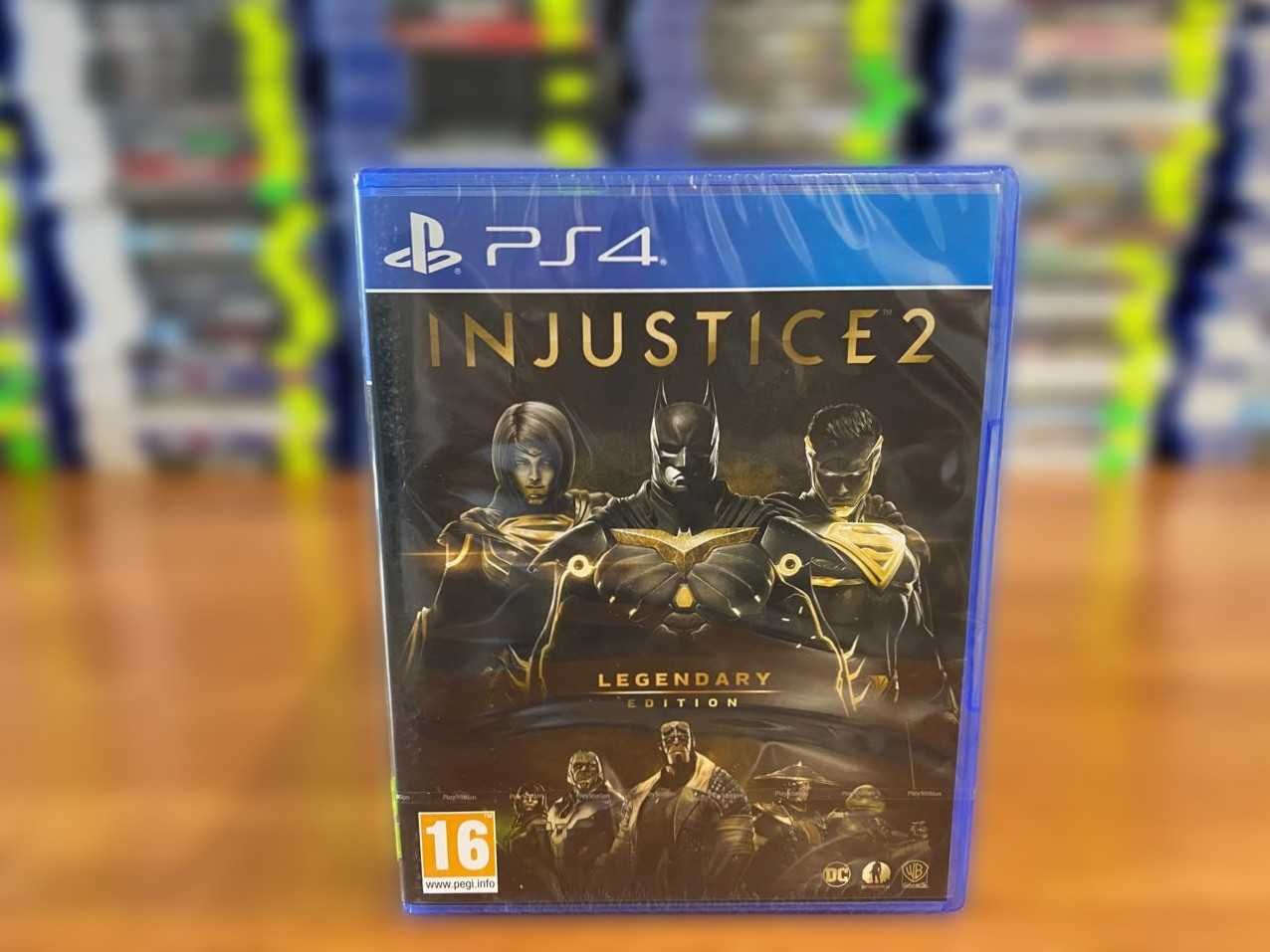 Новый Injustice 2: Legendary Edition PS4/PS5 Много Игр