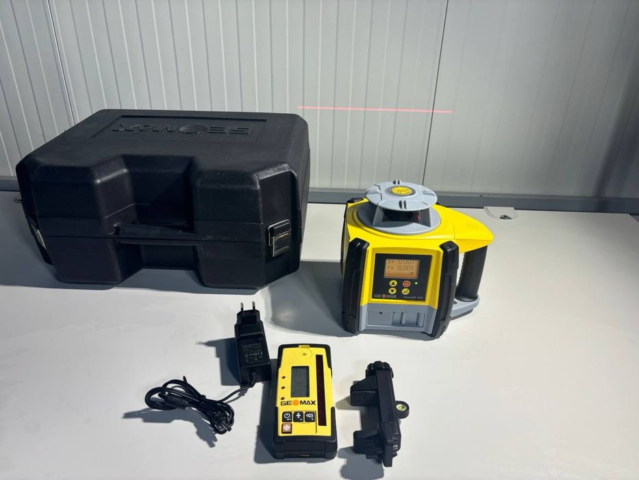 Geomax zone 60 HG nivela laser canalizare dublă pantă Leica Hilti