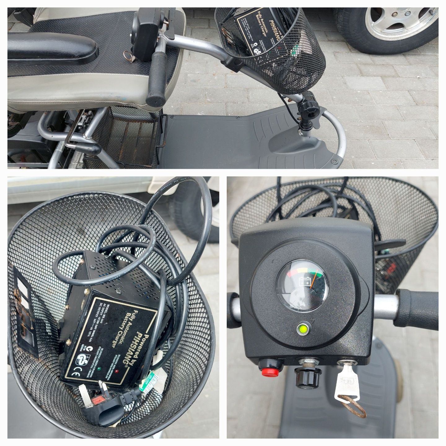 Scooter carucior electric - usor demontabil