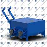 Amestecator orizontal materii prime cereale VIHOR-4000 DUO