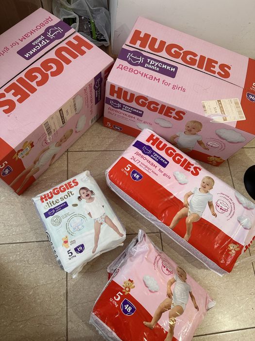 Подгузники трусики huggies 5 за все 25000