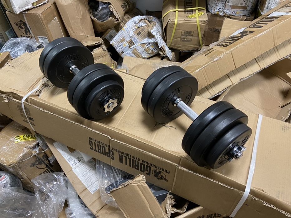 Gantere reglabile noi set 30 kg ambele, 15+15=30 kg made in Germany