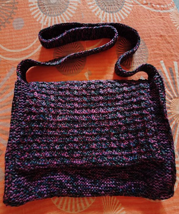 Vând geantă croșetată bumbac