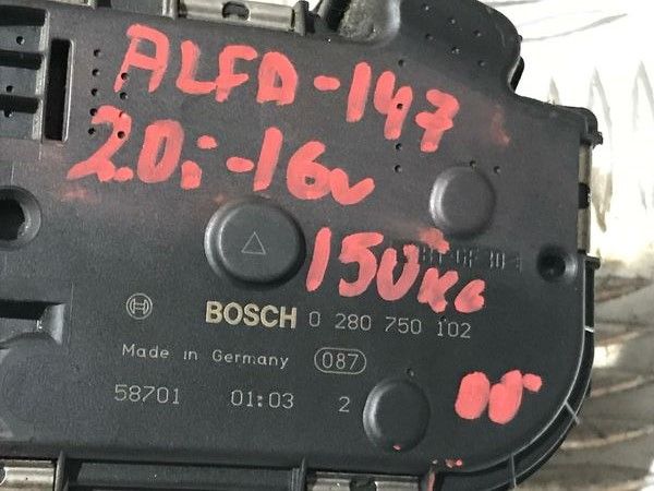 Дроселова клапа Алфа Ромео 147 2.0и 150кс 2000г - Alfa 147 2.0i TS