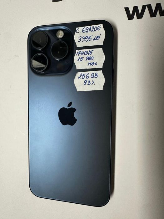 Iphone 15 Pro Max, 256GB, Bat.93% -T-