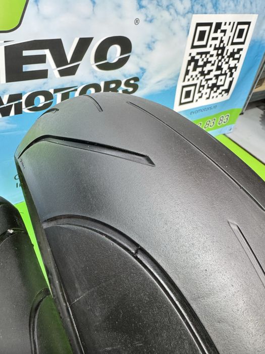 Set Anvelope Moto 120 70 17 si 190 50 17 Michelin Power2ct Set99