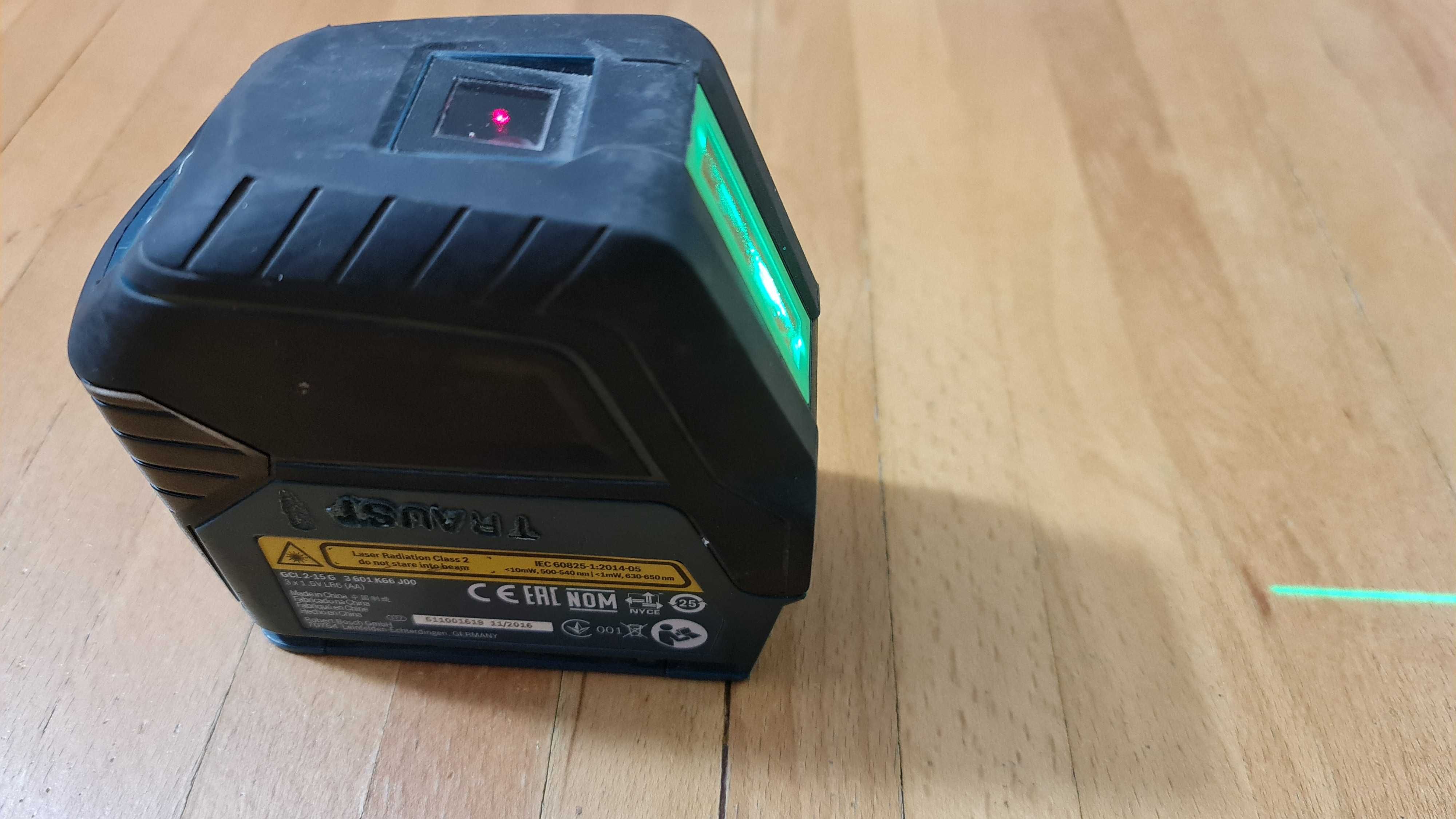 Nivela Laser Bosch GLL 2-15 G / nivela laser verde