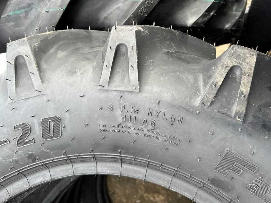 Cauciucuri cu 8pliuri groase garantie 8.00-20 ALLIANCE tractor fata