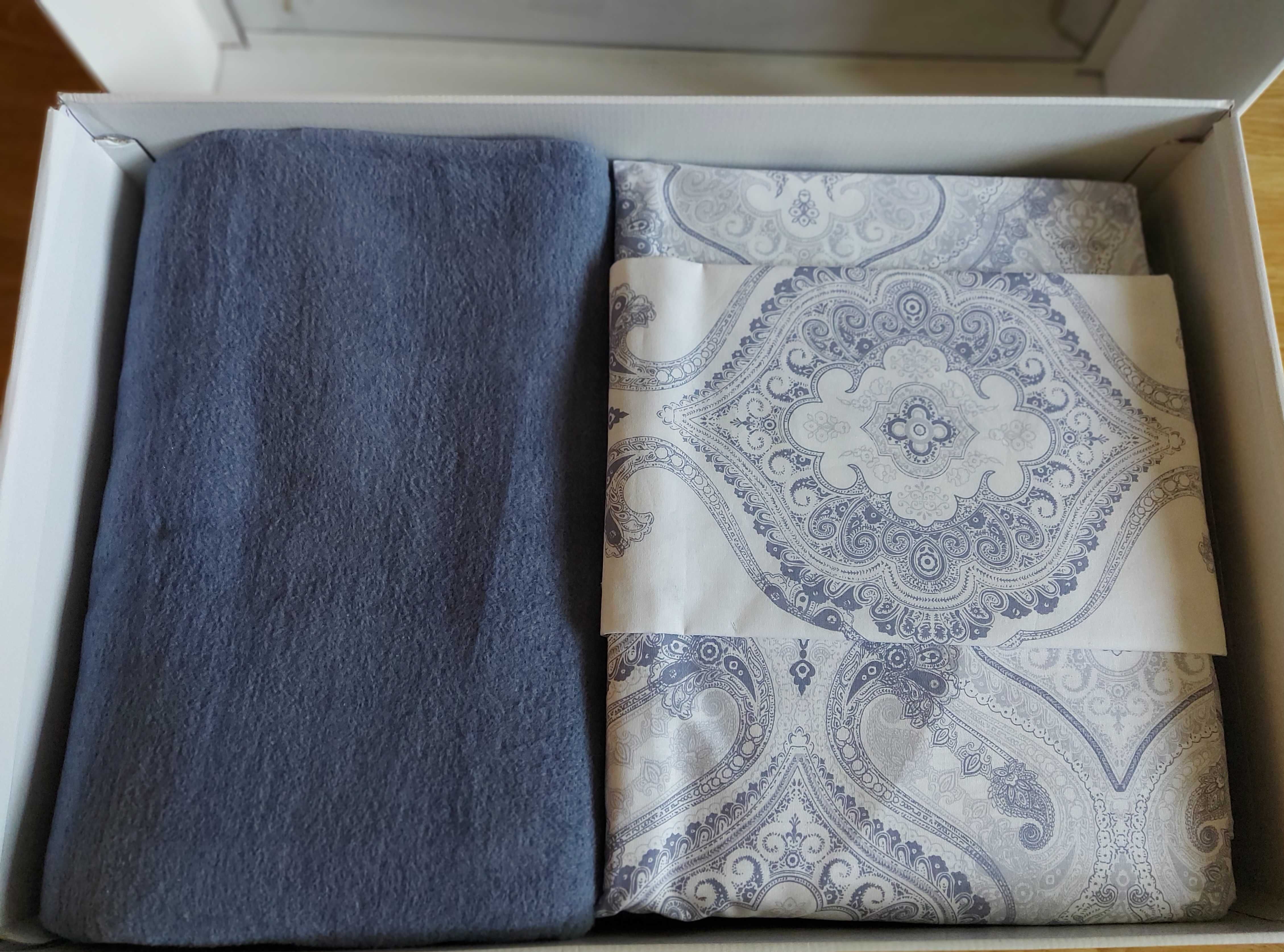 Комплект 2-спальный, хлопок + флисовое одеяло от  Karaca Home, Турция