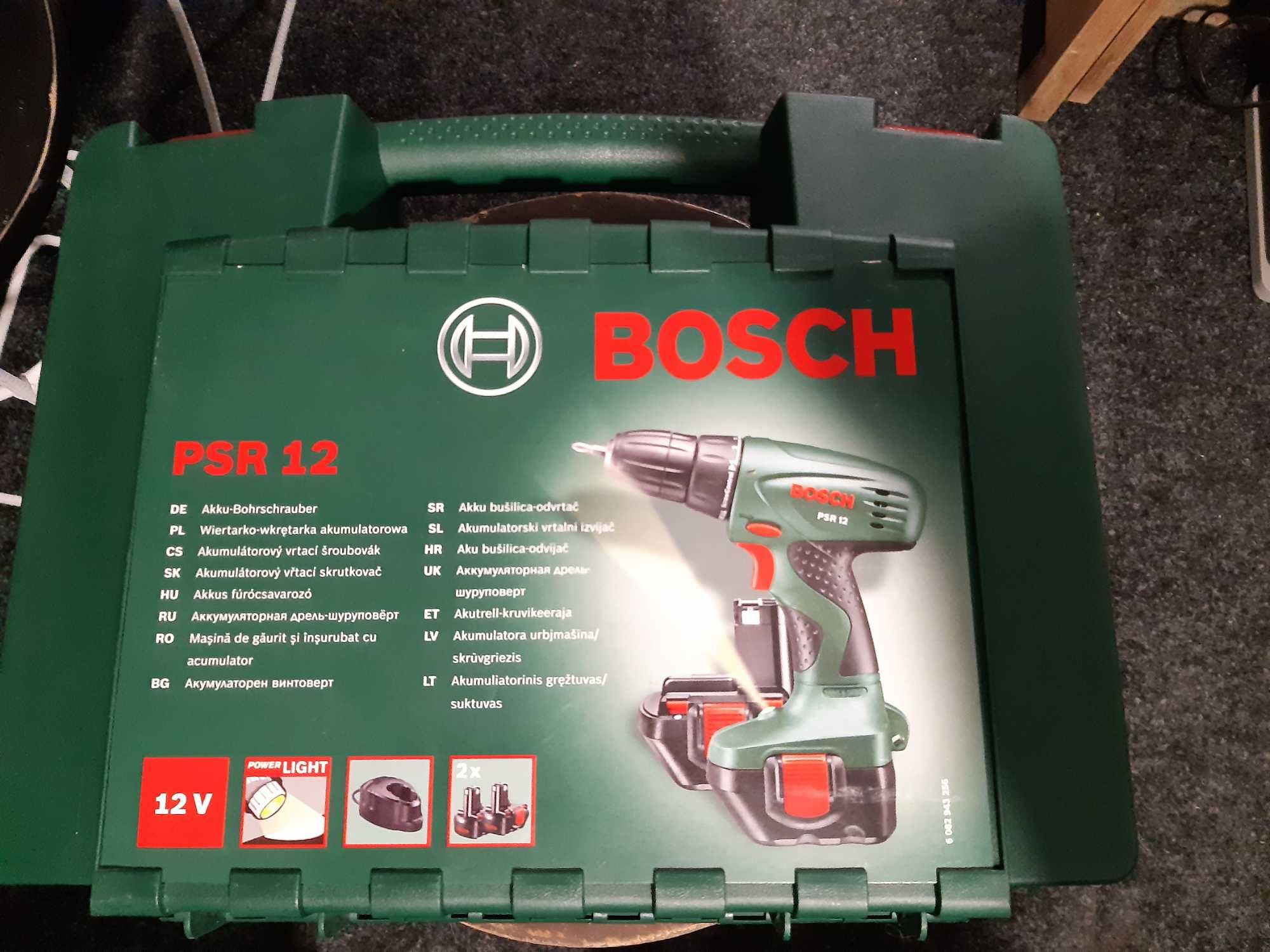 Vănd  Surubelnita cu acumulator Bosch PSR 12V