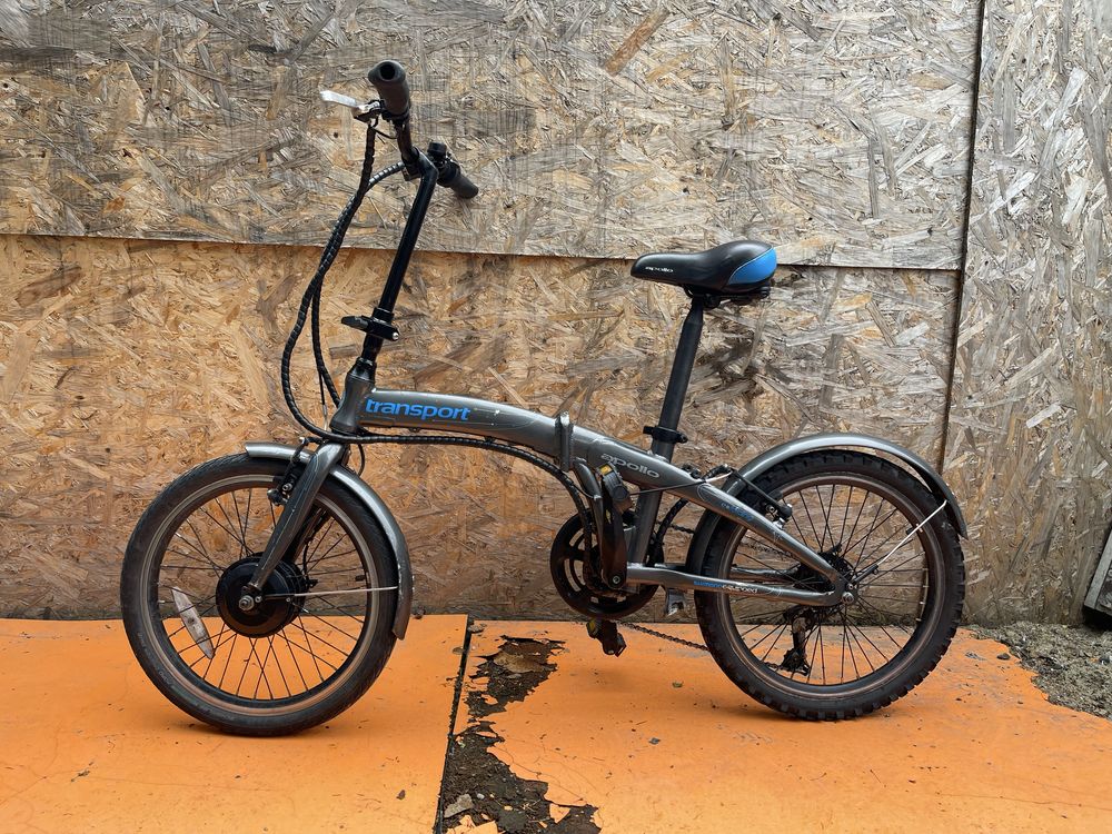 Bicicleta apollo transport pliabila electrica fara baterie ca in poze!