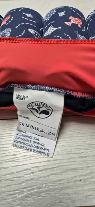 Costum baie inot flotabil Archimende, 4 ani (15-18 Kg)