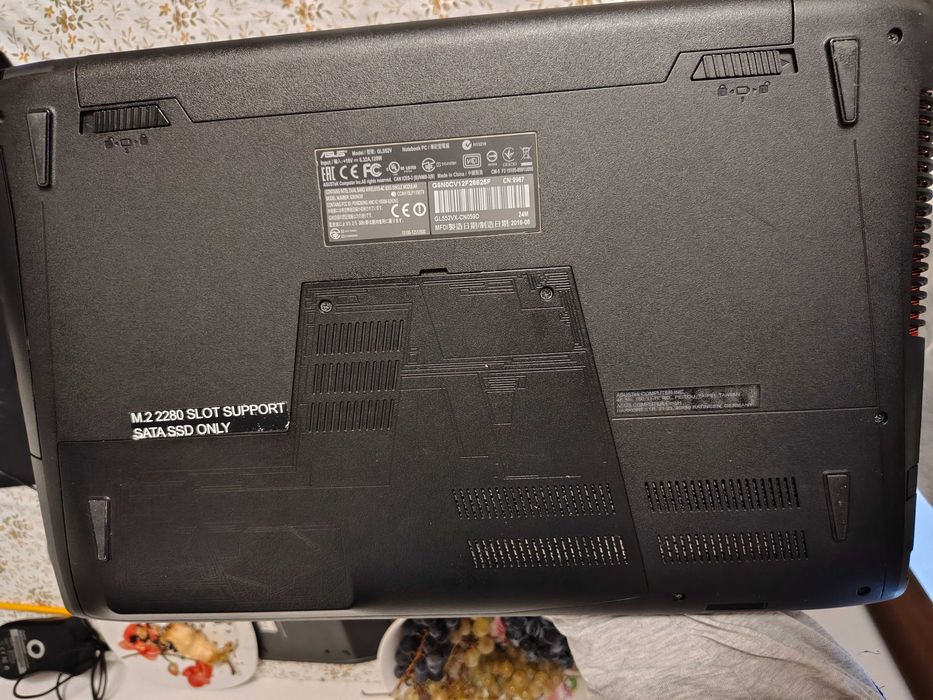Laptop ASUS ROG GL552VX,  SSD -500 GB