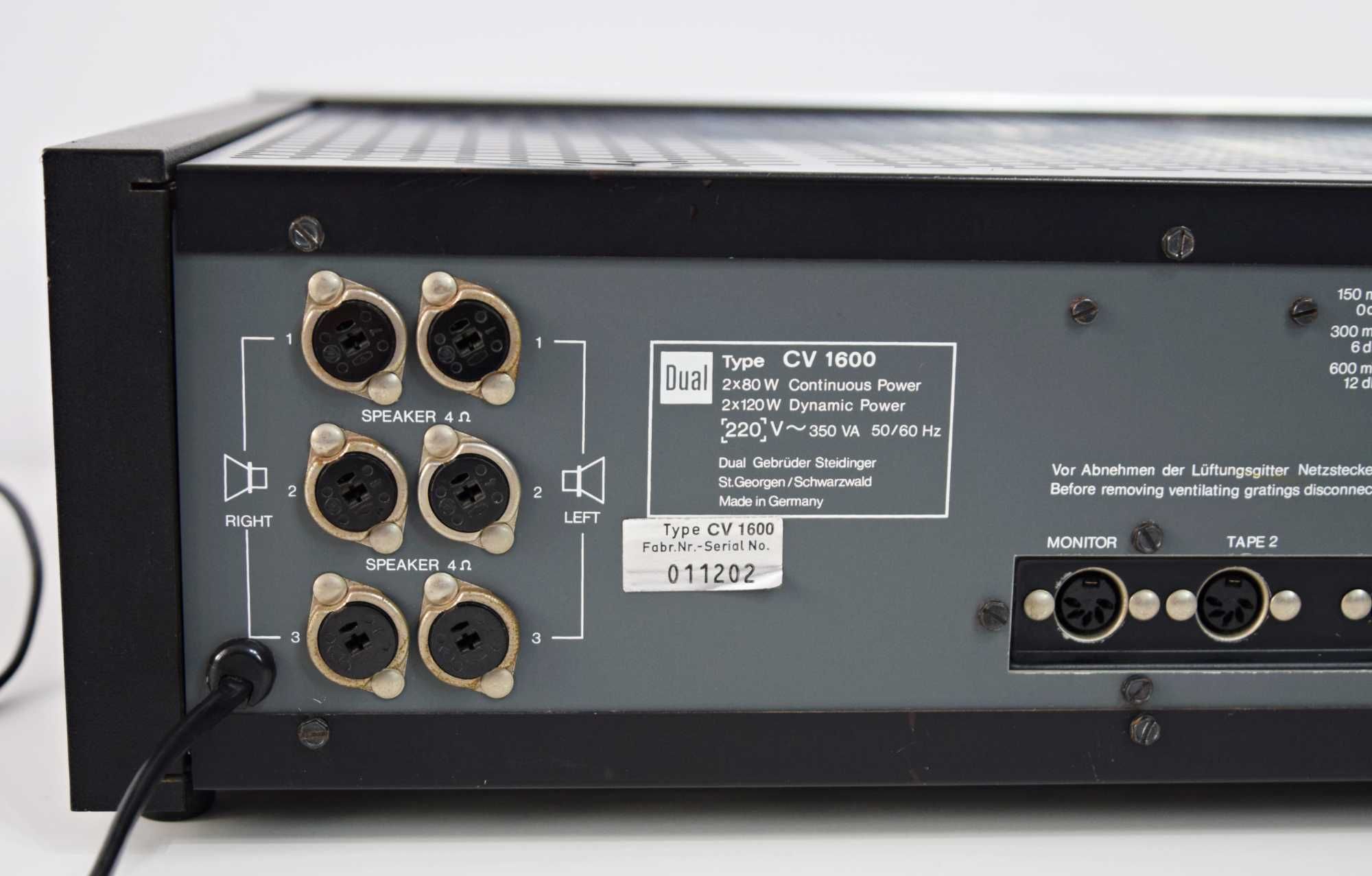 Amplificator Dual CV 1600