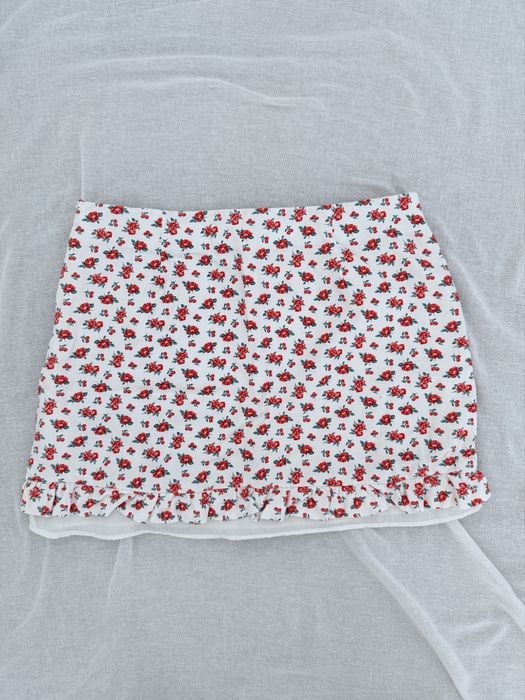 Къса пола на цветя Zara