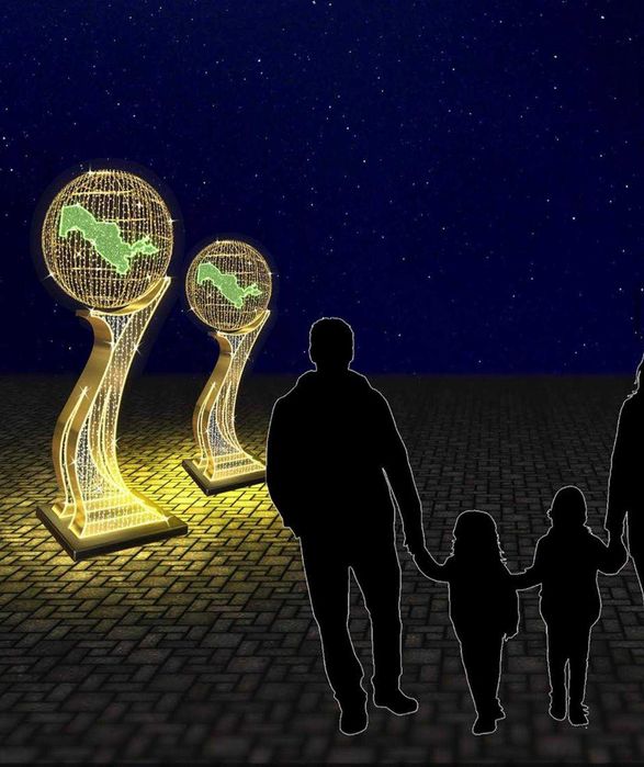 Установка новогодних ёлок || Yangi yil archasini o'rnatish