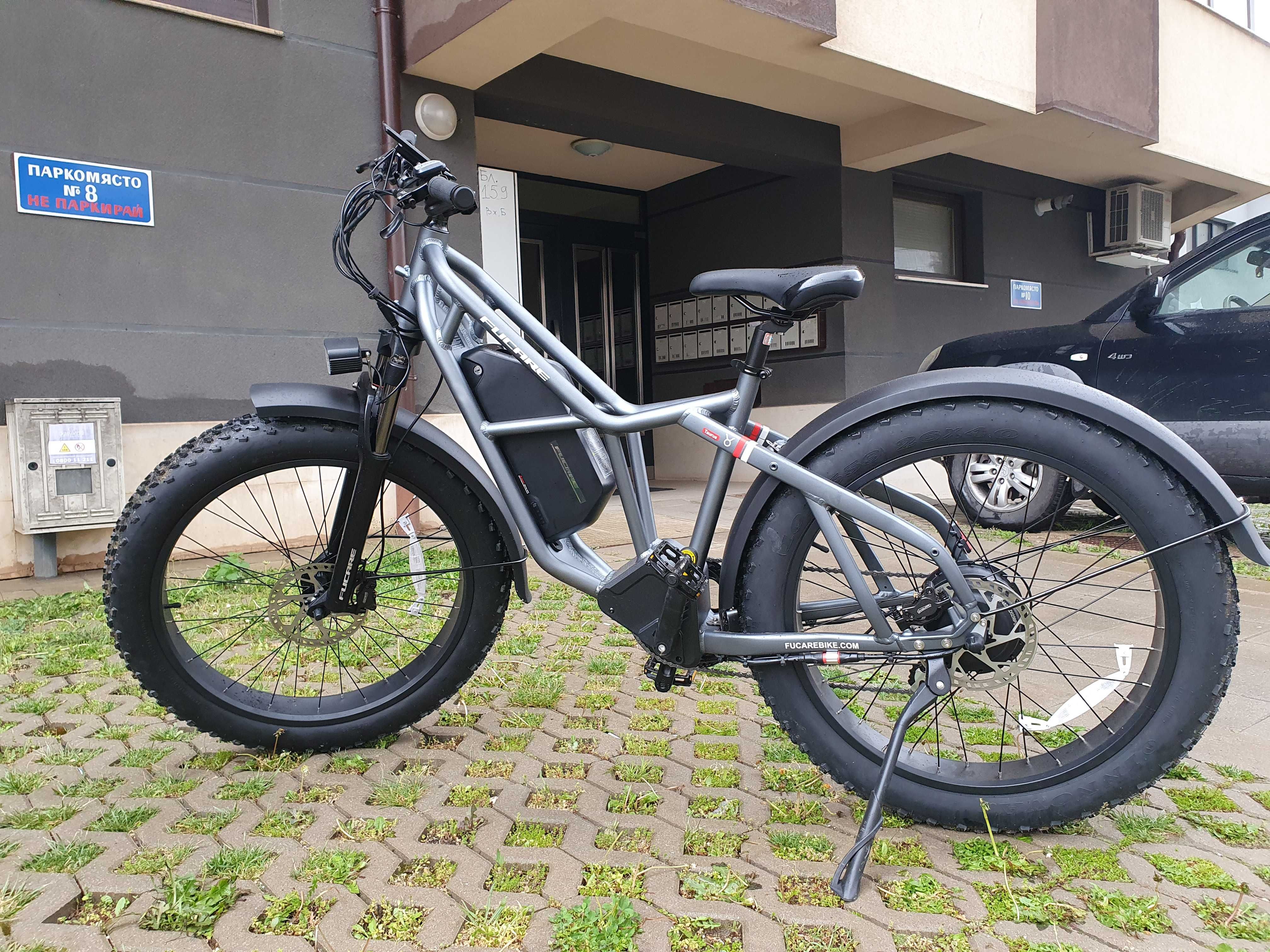 СПЕШНО Електрически велосипед Fucare Taurus 1400W 1200Wh Fatbike