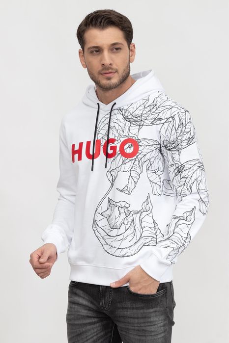 Оригинално памучно худи Hugo
