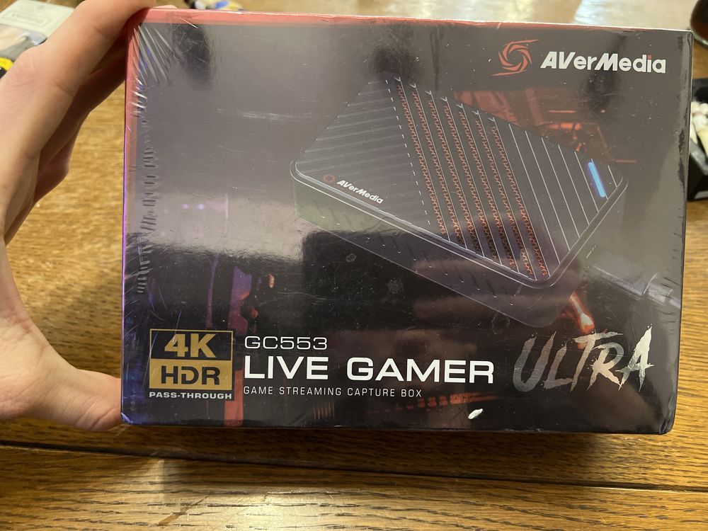 Placa de captura AVerMedia LIVE Gamer ULTRA, USB 3.1 (TYPE-C)