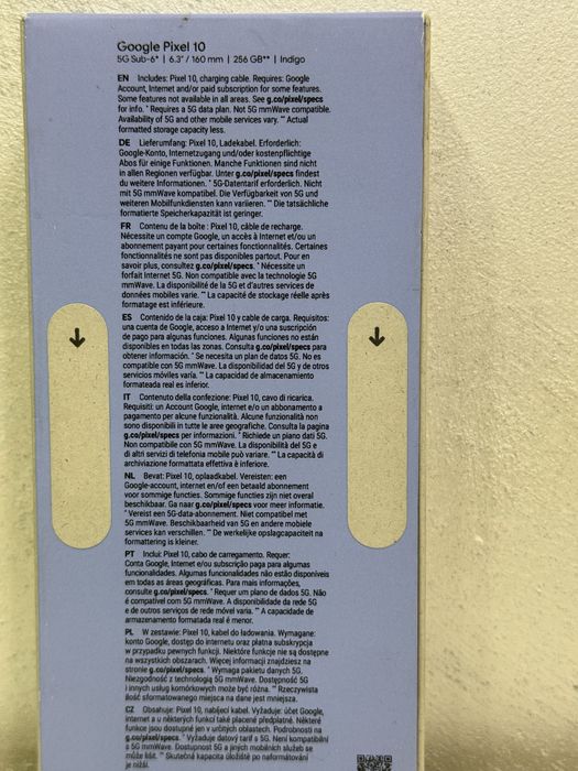 Google Pixel 10 256gb Indigo , sigilat !