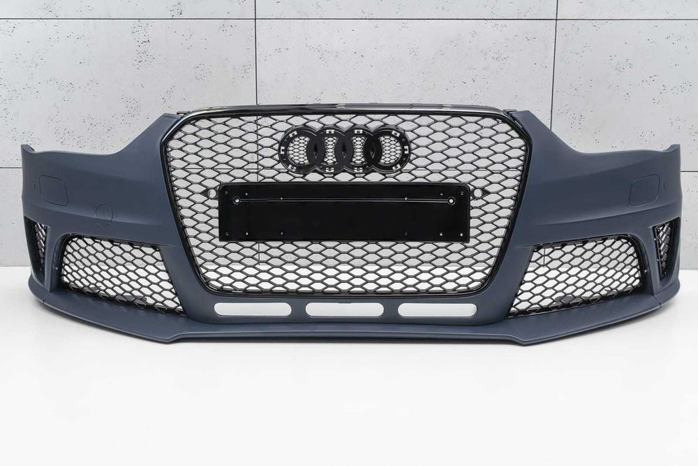 Комплект предна броня AUDI A4 B8 RS4 2011 - 2015 година СЛЕД ФЕЙС!