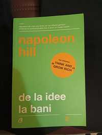 Vând cartea "de la idee la bani" de Napoleon Hill