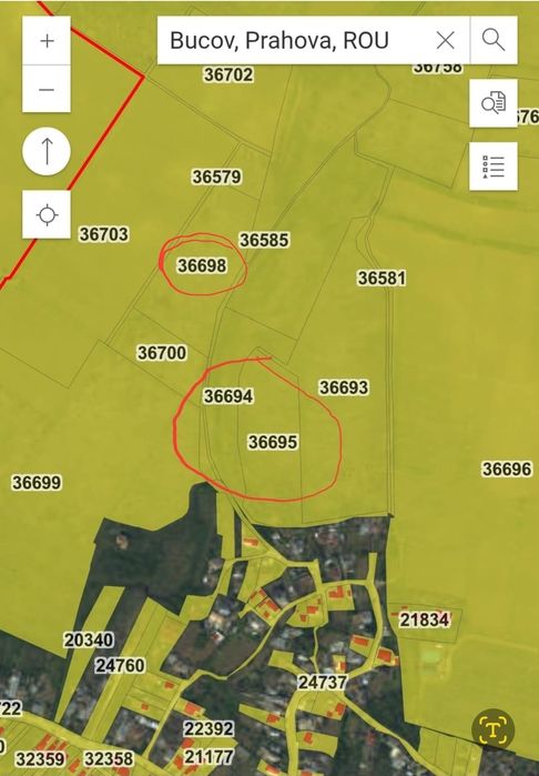 Vand Teren Viticol intravilan/extravilan 3,5 Ha